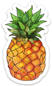 Piña - Sticker