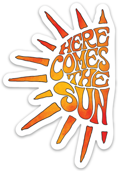 Here Comes The Sun Sticker Book