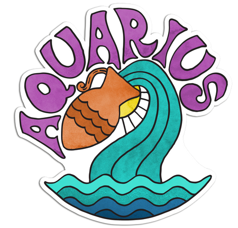 Aquarius - Sticker