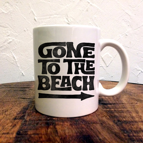 Gone To The Beach - Mug