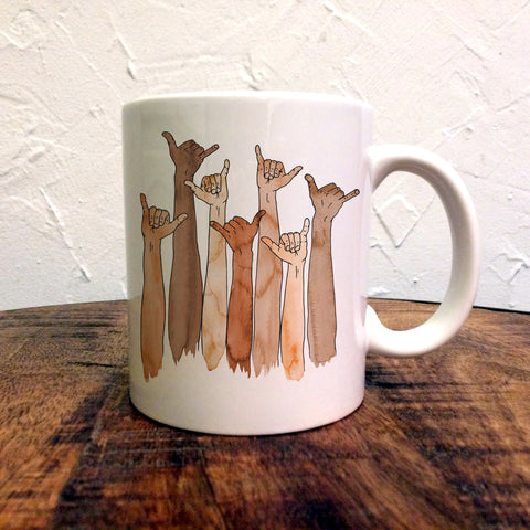 Throw 'Em Up - Mug