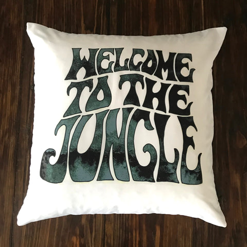 Welcome To The Jungle - pillow cover