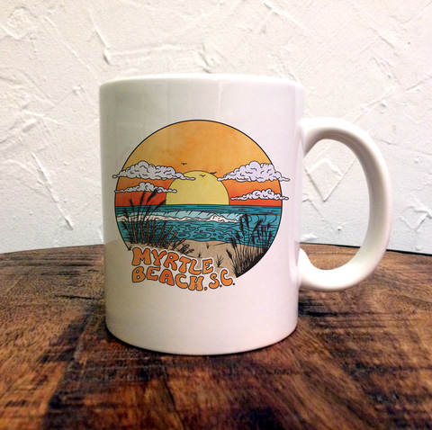 Myrtle Beach sunset state of mind - Mug