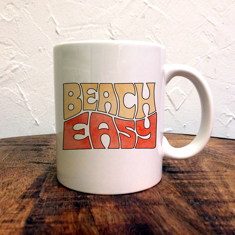 Beach Easy Sunset - Mug