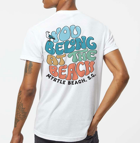 You belong at the beach - men's