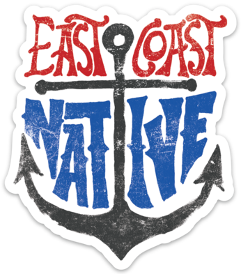 East Coast Native - Sticker