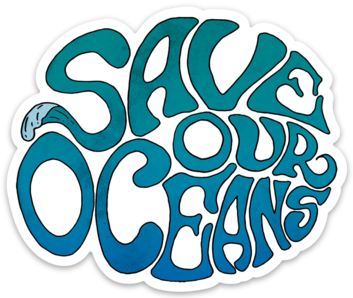 Save Our Oceans - Sticker