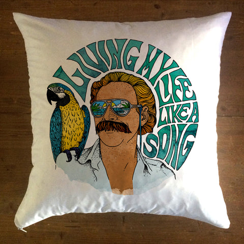Living My Life Like A Song - pillow cover