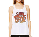 Grow Against The Grain (words only)- women's