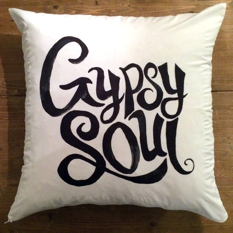 Gypsy Soul - pillow cover