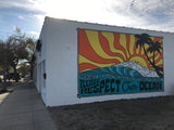 Respect Our Ocean Mural  - onesie