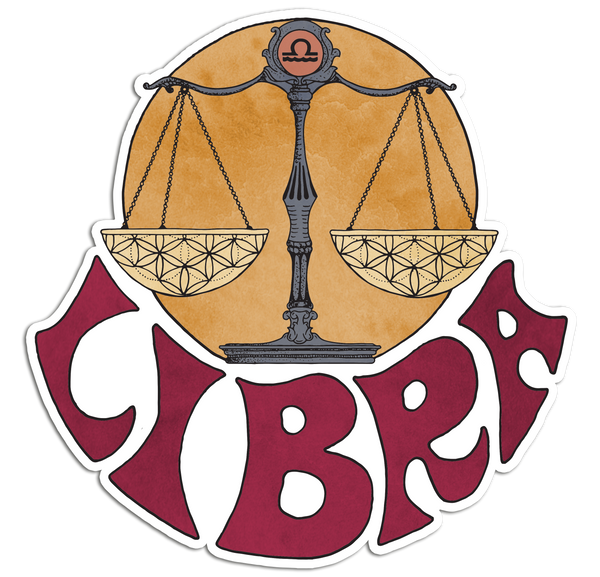 Libra - Sticker – Fin First