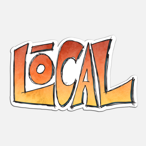 Local - Sticker – Fin First