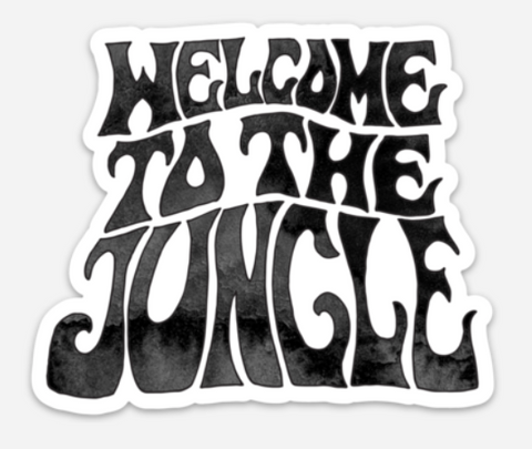 Welcome To The Jungle - Sticker