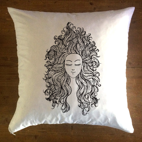 Sol (face) - pillow cover