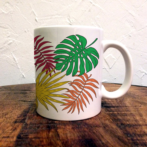 Tropical Leaves - Mug
