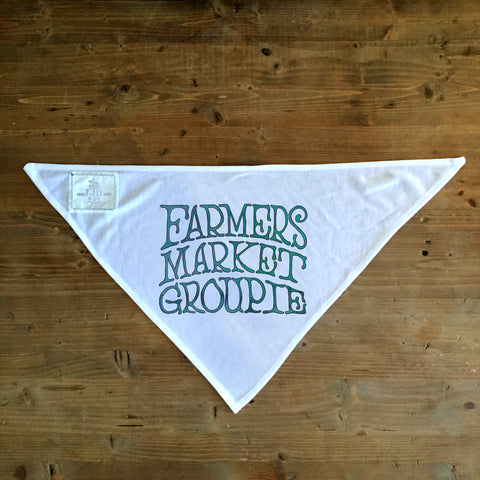 Farmers Market Groupie - Dog Bandana