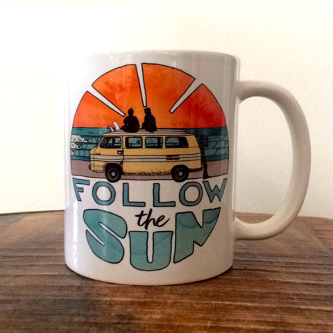 Follow The Sun - Mug
