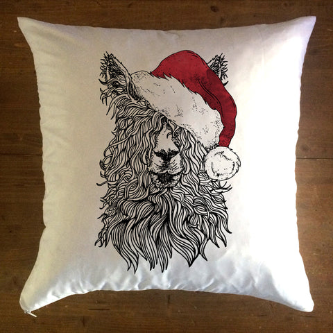 Holiday Alpaca - pillow cover