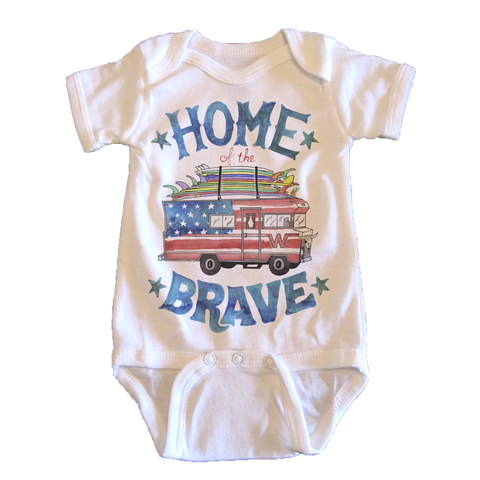Home of the Brave - onesie