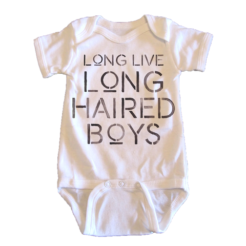 Long Live Long Haired Boys - onesie