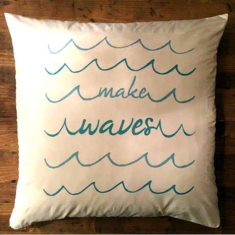 Make Waves - pillow cover