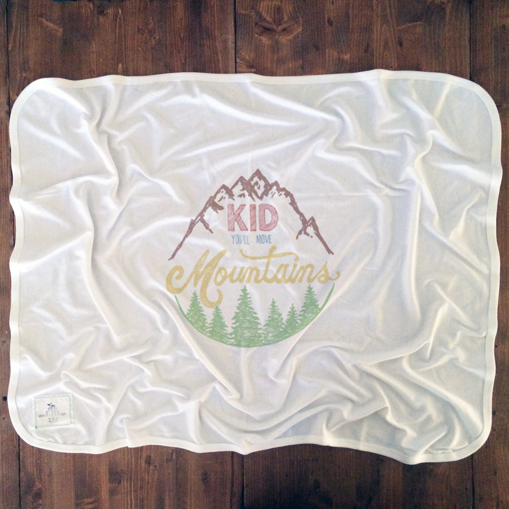 Mountain discount baby blanket