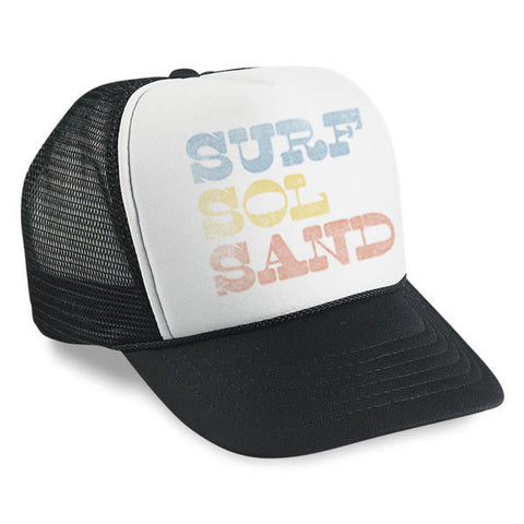 Surf Sol Sand - Snapback Hats