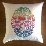 Thumbprint - pillow cover